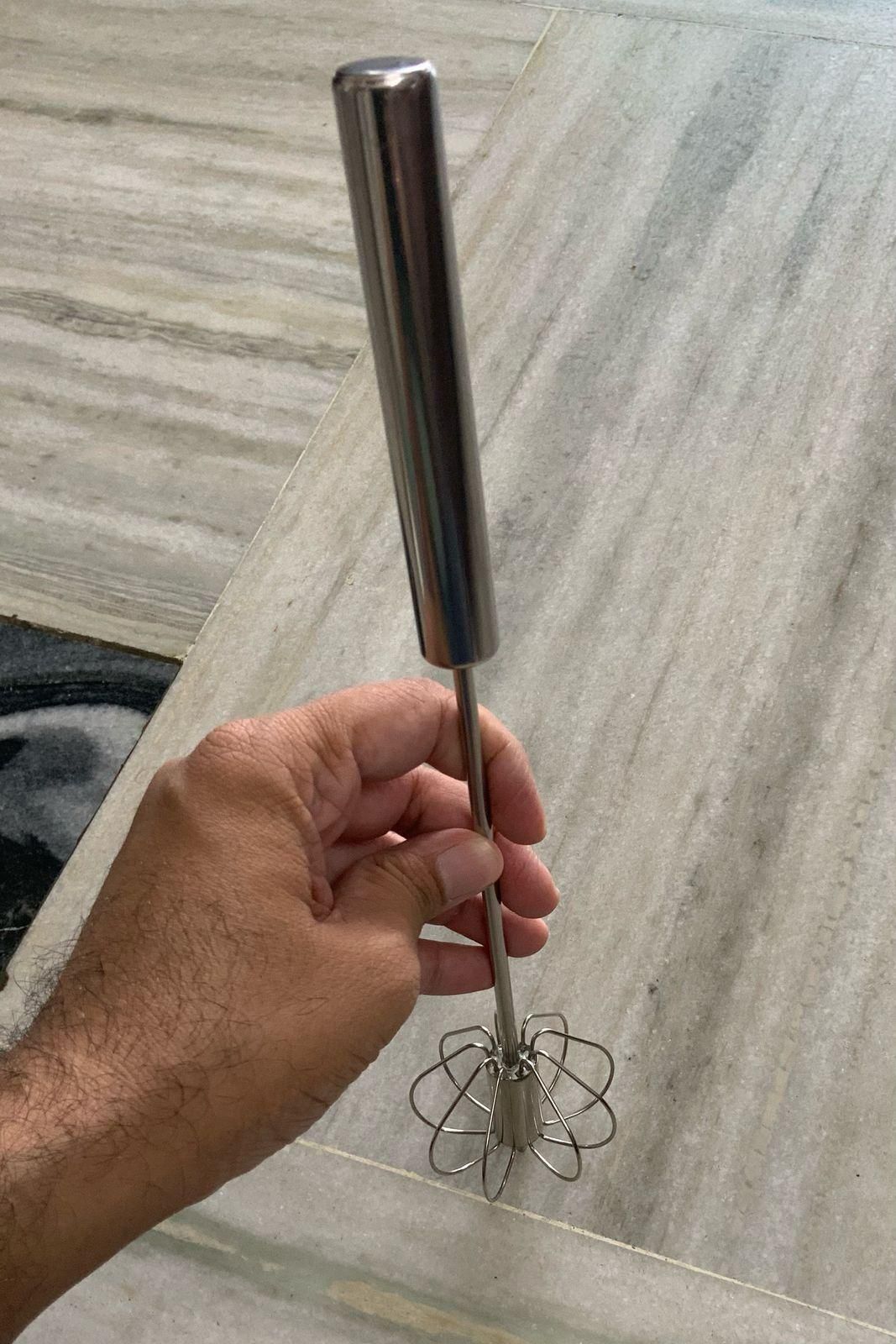 Steel Hand Press Blender/Whisk