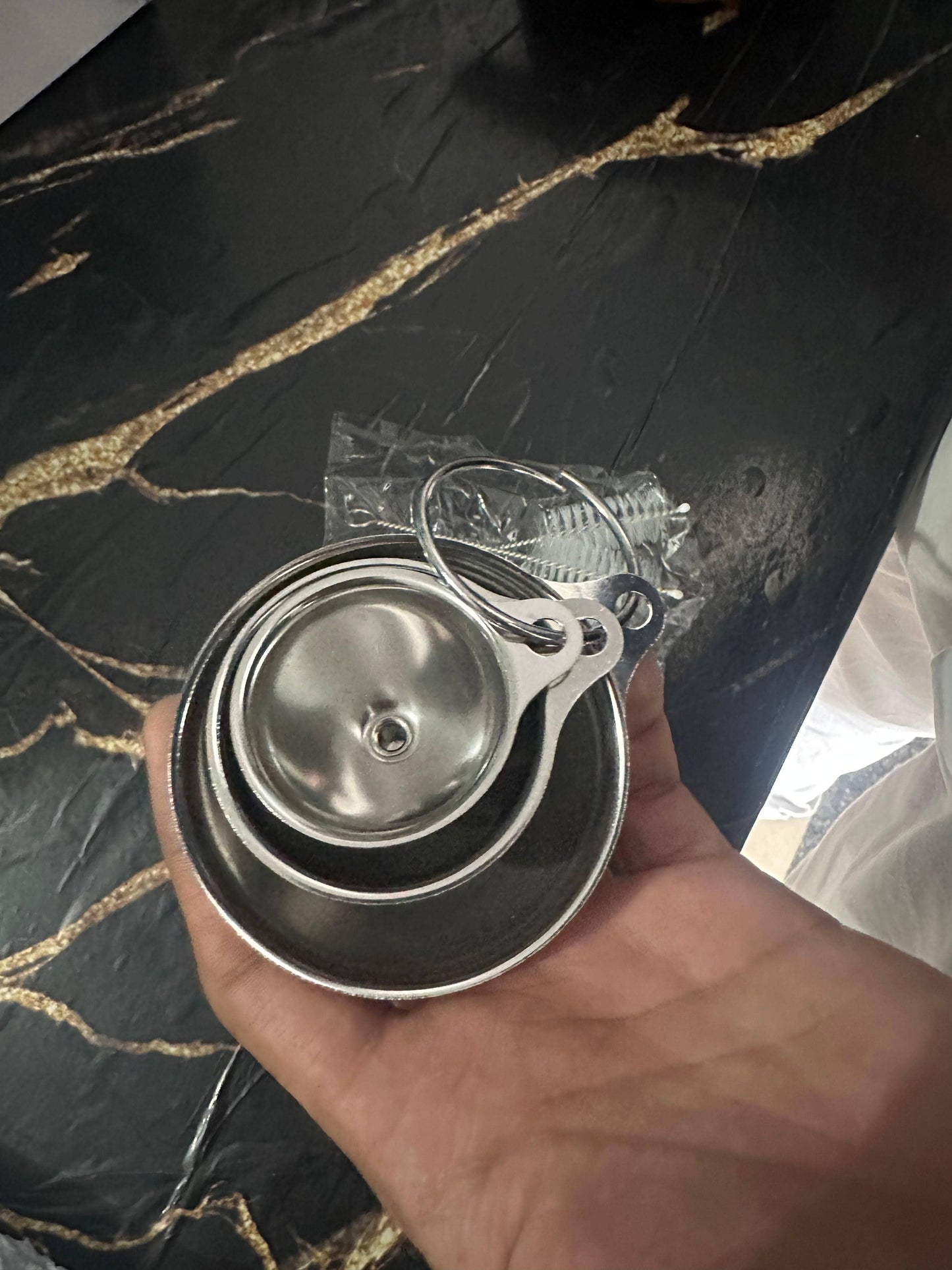 3 Pcs Funnel with Brush Set