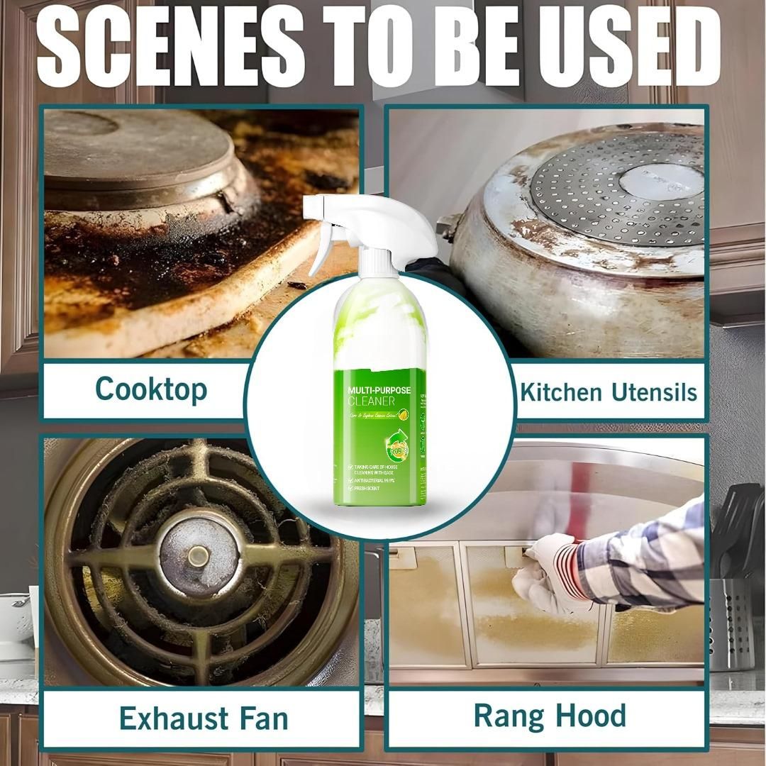 Multi-Purpose Cleaner Kitchen, Bathroom, Tiles & Floor Cleaning Spray