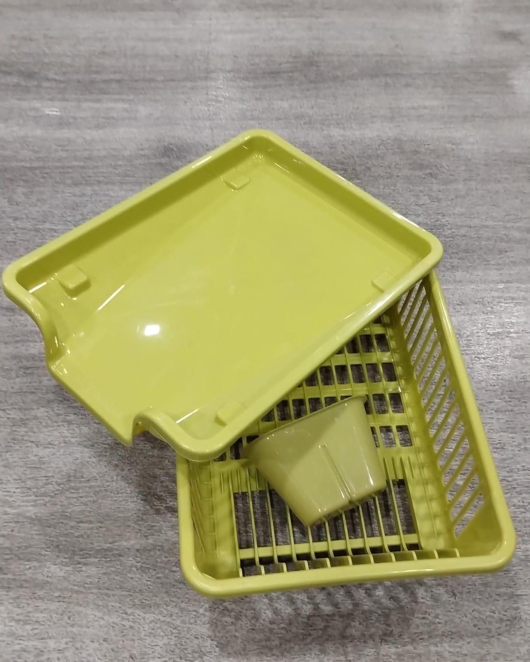 3 in 1 Kitchen Dish Drainer – Space-Saving Rack for Easy Drying